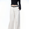 Premium Straight-leg Wide Pants | TAEVI