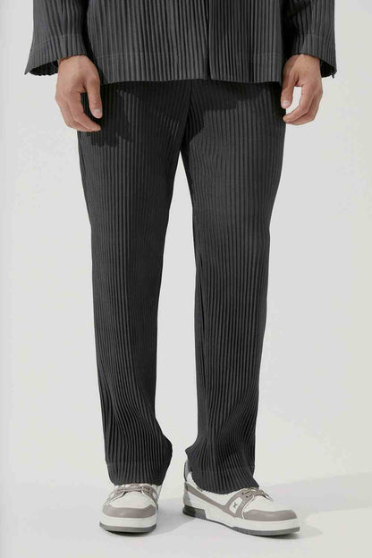 Ribbed Cotton Pantalon | TAEVI
