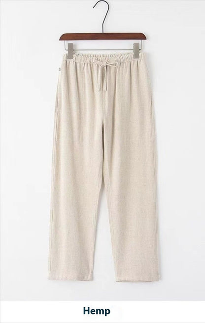 Casual Elastic Waist Pants | TAEVI
