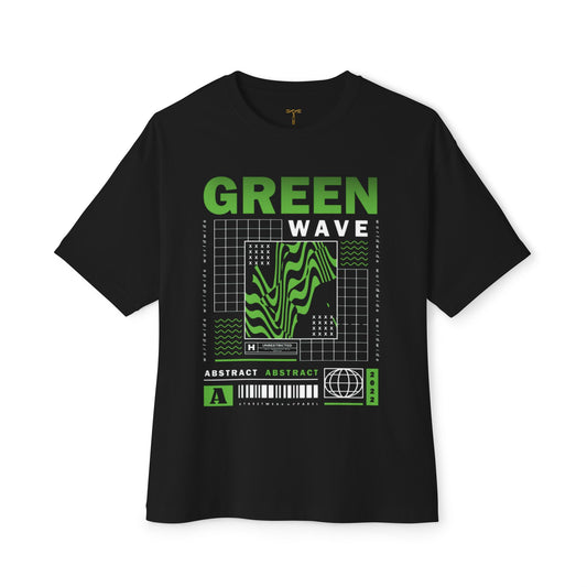 Green Wave Abstract | TAEVI