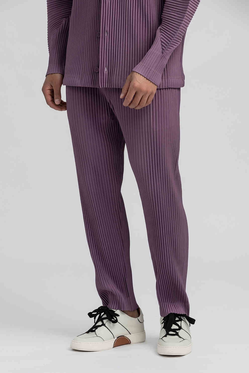 Ribbed Cotton Pantalon | TAEVI