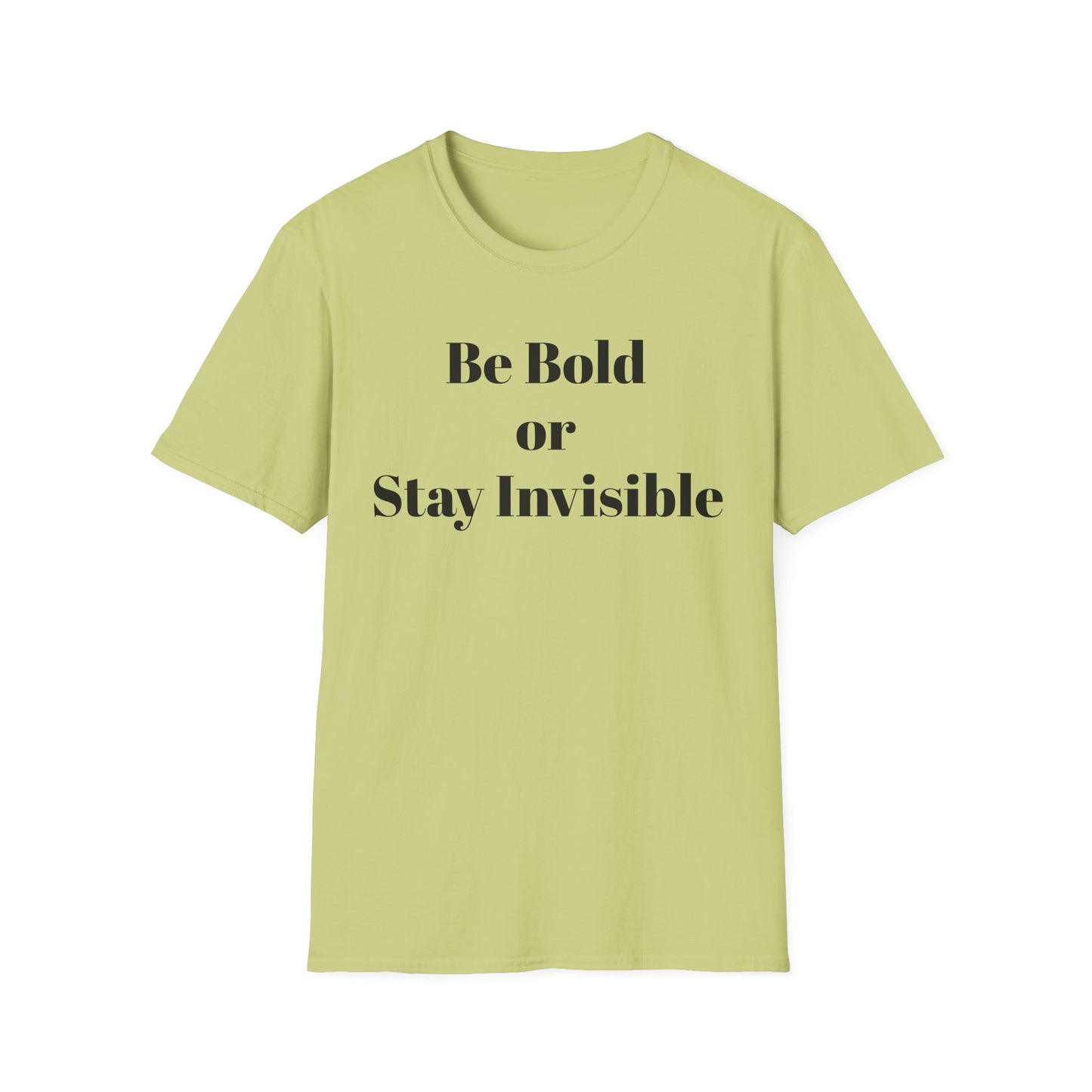 Be Bold or Stay Invisible | TAEVI