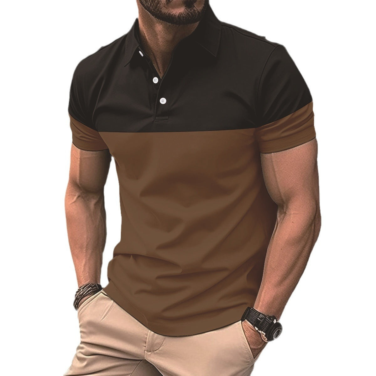 Polo Shirt T-shirt Top | TAEVI