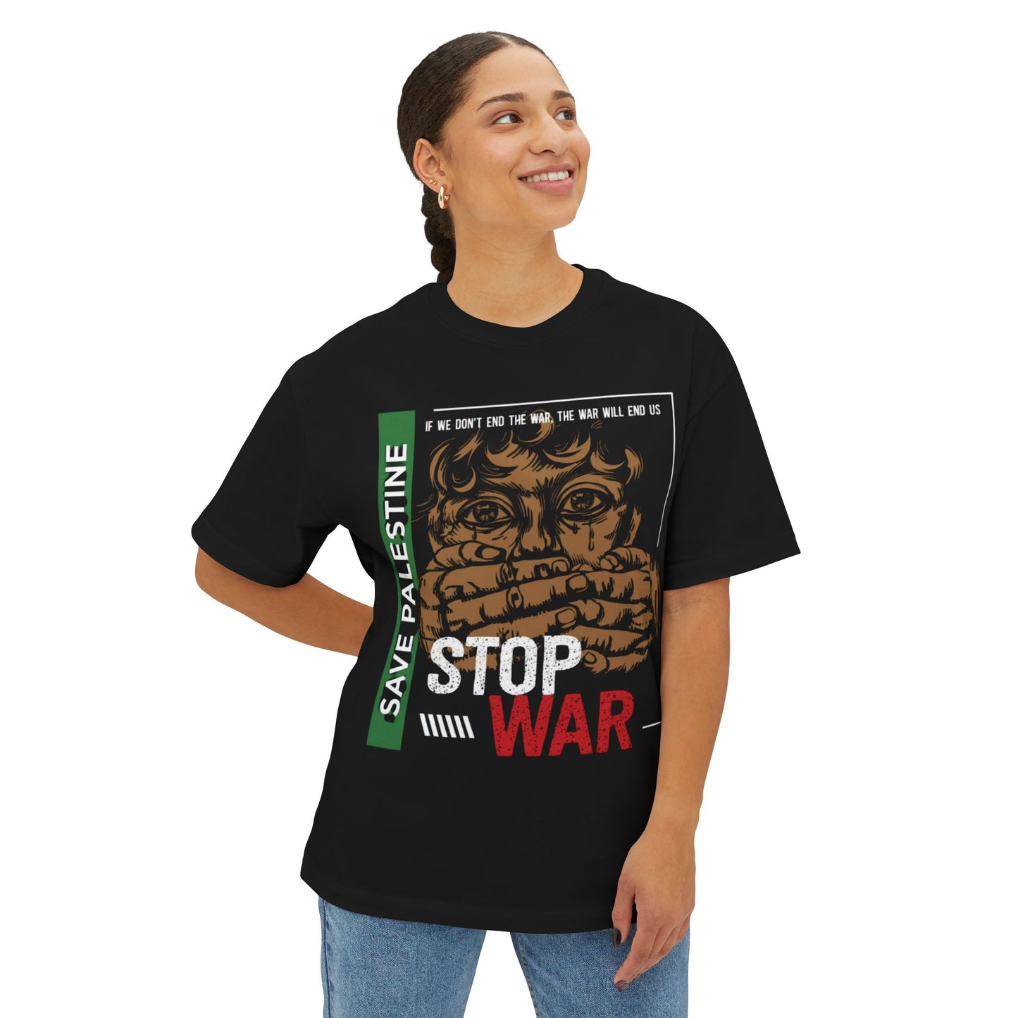 Stop War & Save Palestine | TAEVI