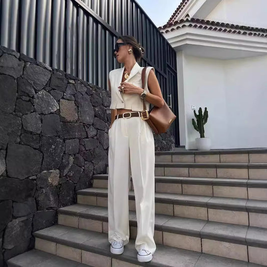 2-Piece Vest & Trousers Set | TAEVI