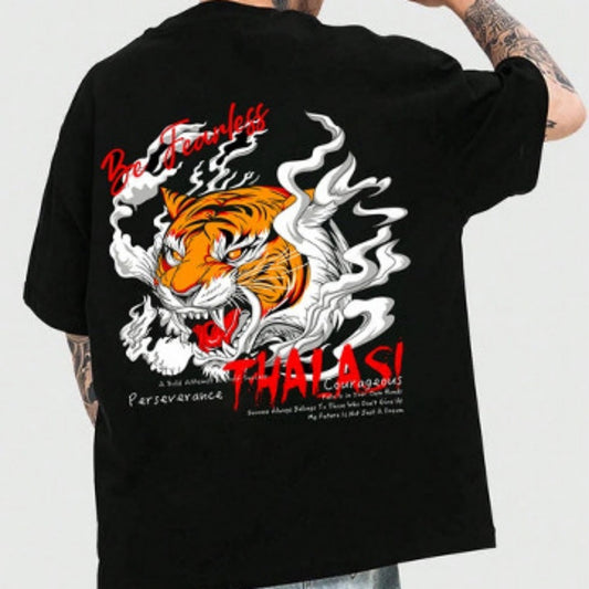 Men's Printed American T-shirt | TAEVI