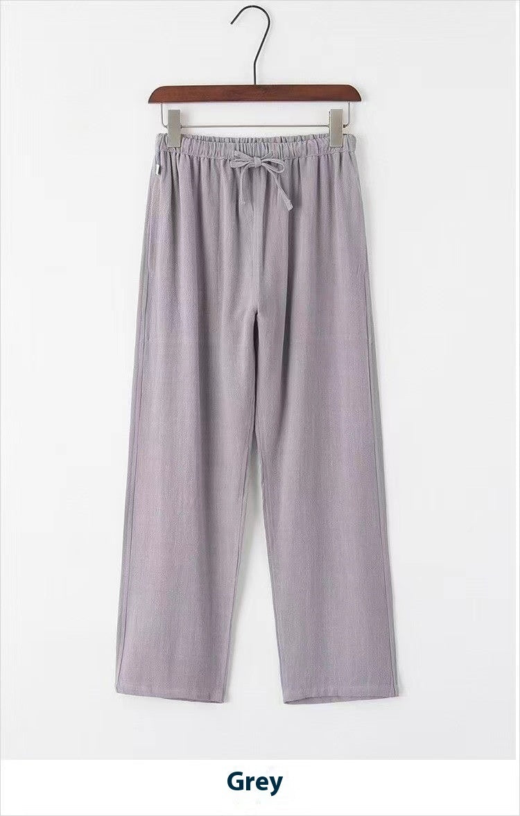 Casual Elastic Waist Pants | TAEVI