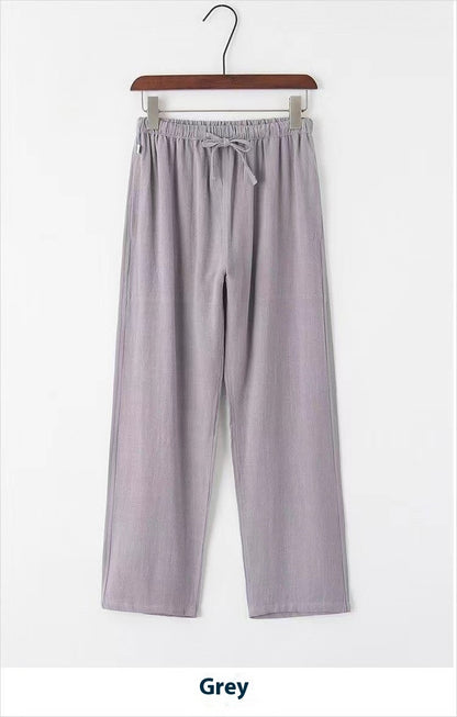 Casual Elastic Waist Pants | TAEVI