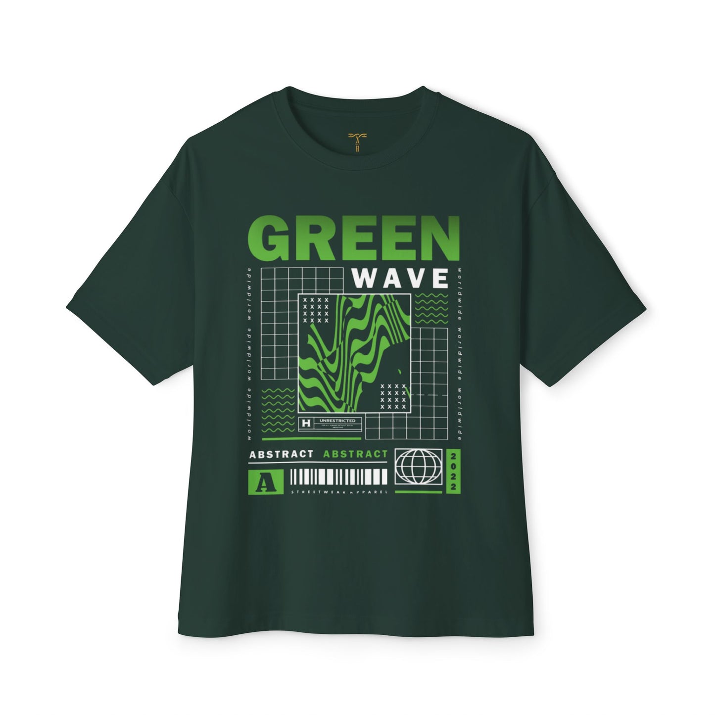 Green Wave Abstract | TAEVI