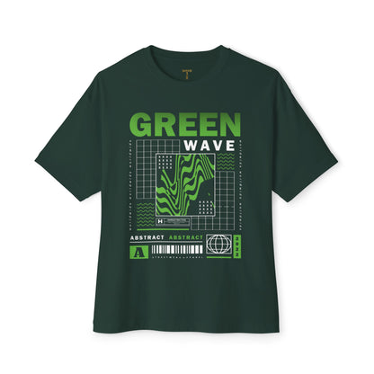 Green Wave Abstract | TAEVI