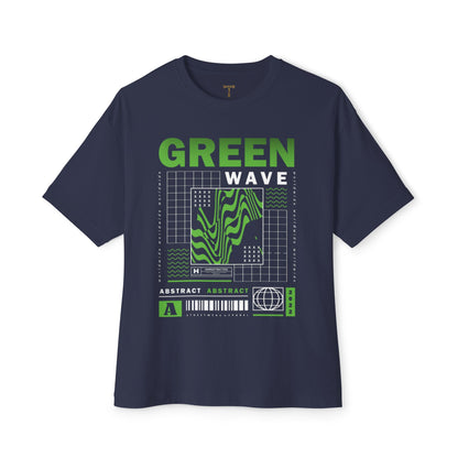 Green Wave Abstract | TAEVI