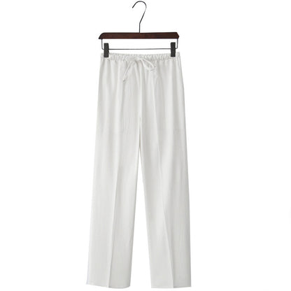 Linen Casual Oversized Pants | TAEVI