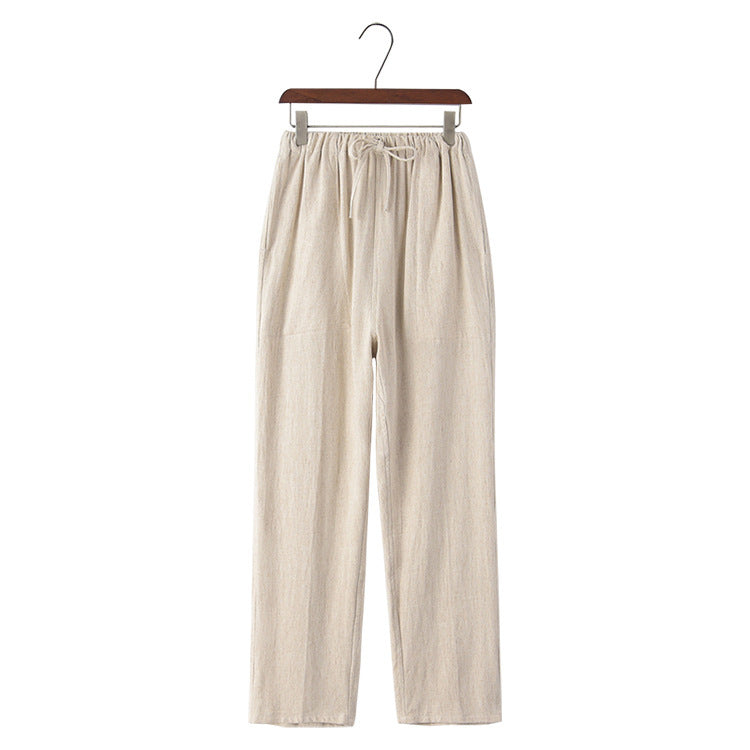 Linen Casual Oversized Pants | TAEVI
