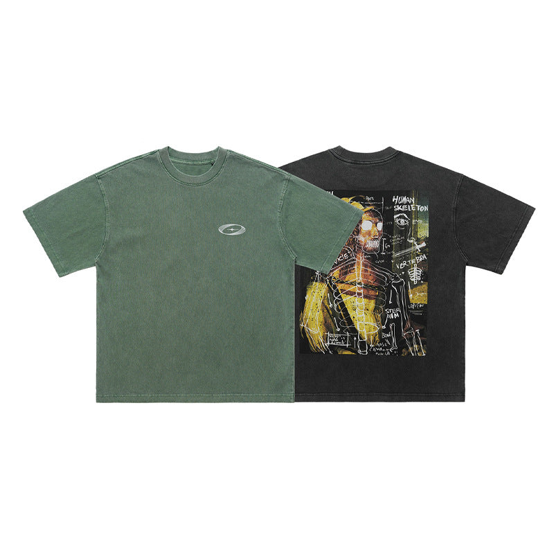 Retro Minority Design T-shirt | TAEVI