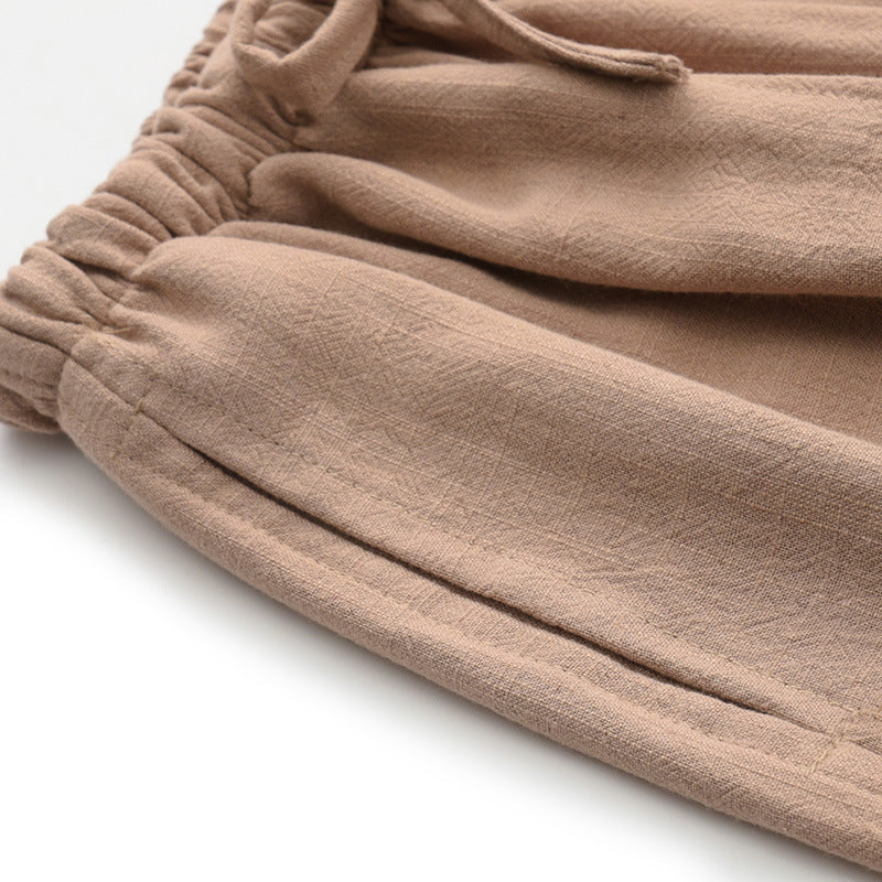 Linen Casual Oversized Pants | TAEVI