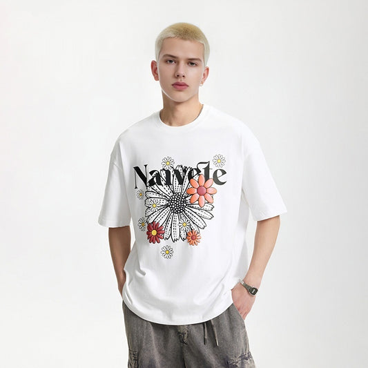 Colorful Puff Print T-shirt | TAEVI