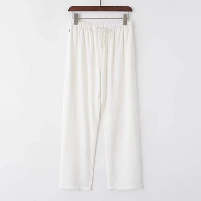 Casual Elastic Waist Pants | TAEVI