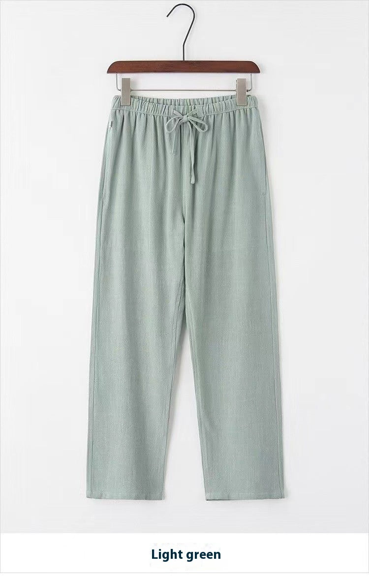 Casual Elastic Waist Pants | TAEVI