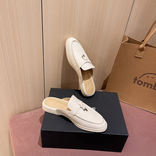Authentic Leather Loafers Women | TAEVI