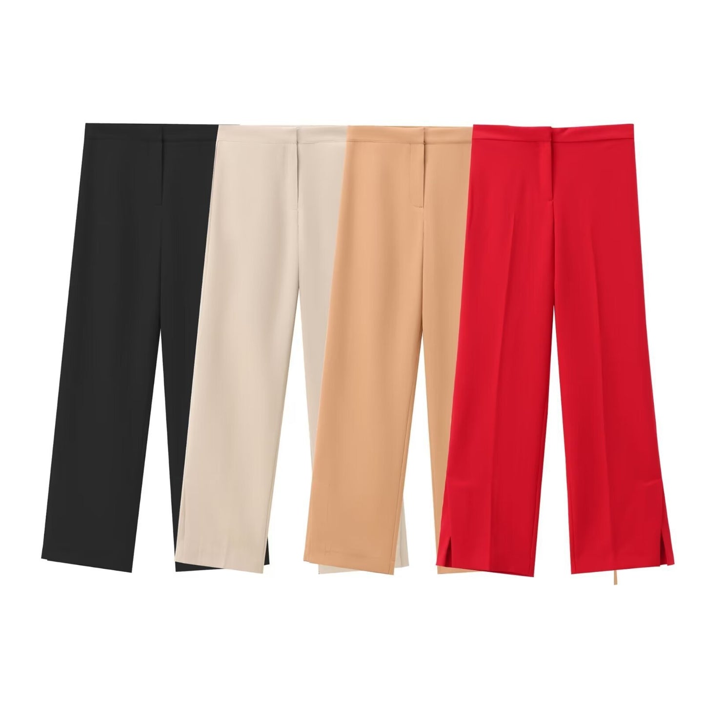 Vest Straight-Leg Pants Suit | TAEVI