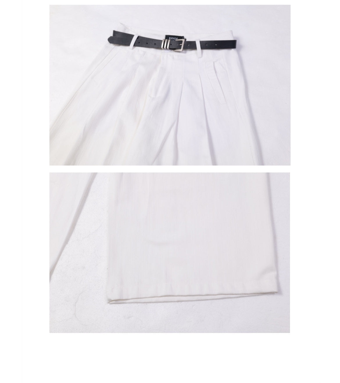 Premium Straight-leg Wide Pants | TAEVI