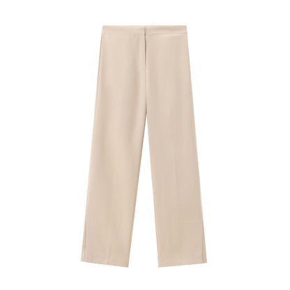 Vest Straight-Leg Pants Suit | TAEVI