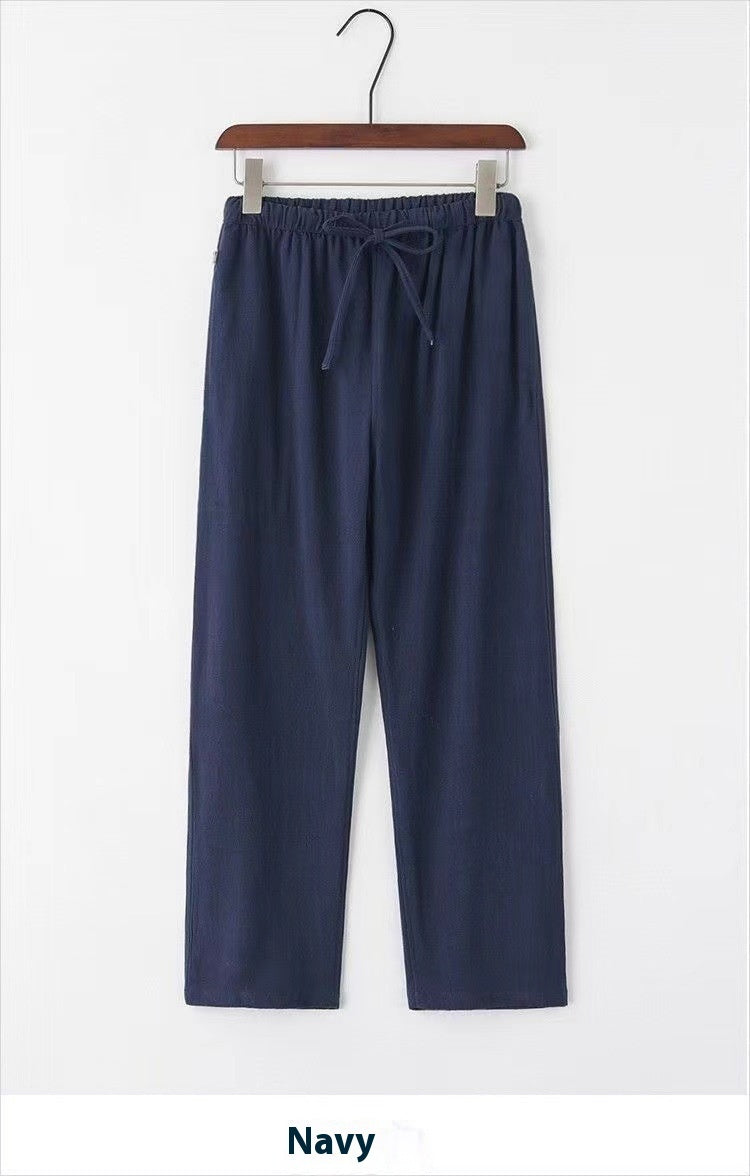 Casual Elastic Waist Pants | TAEVI