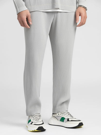 Ribbed Cotton Pantalon | TAEVI