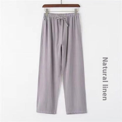 Casual Elastic Waist Pants | TAEVI